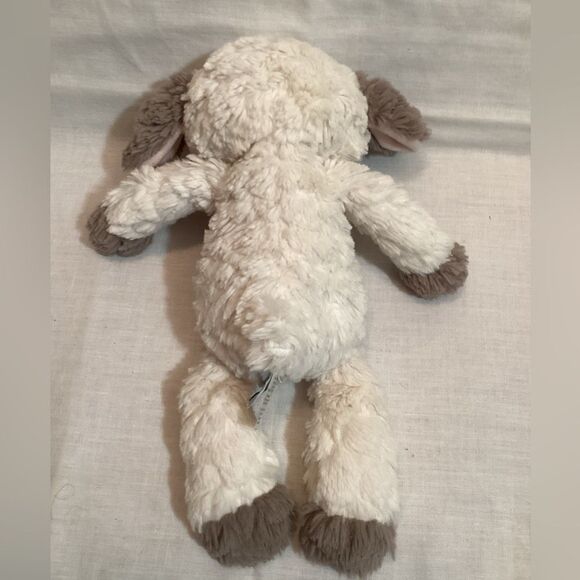 Mary Meyer Stuffed Plush Lamb Sheep Toy - Cream & Grey Very Soft Nursery Decor - Picture 4 of 7